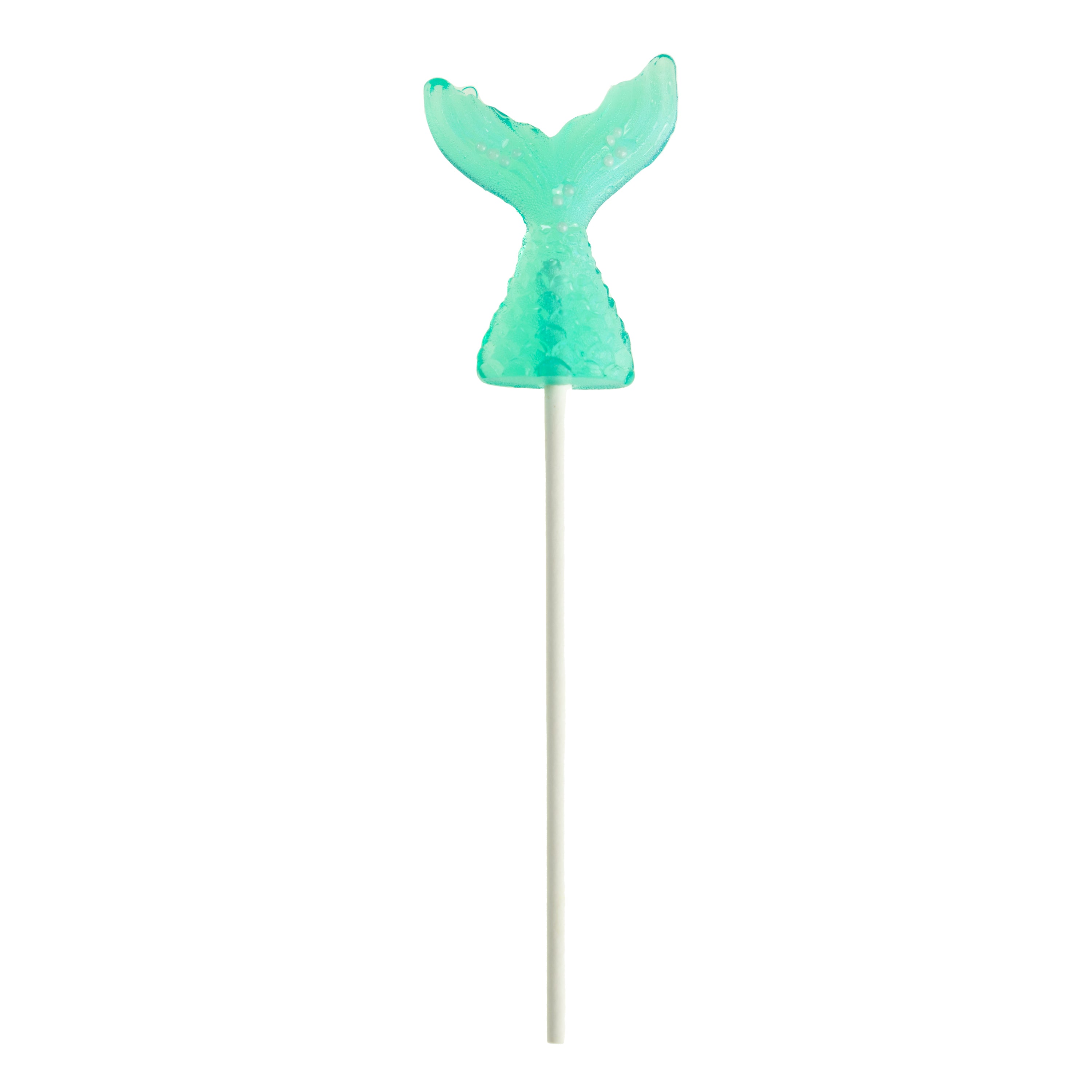 Light Blue Mermaid Tail Lollipops by Sparko Sweets