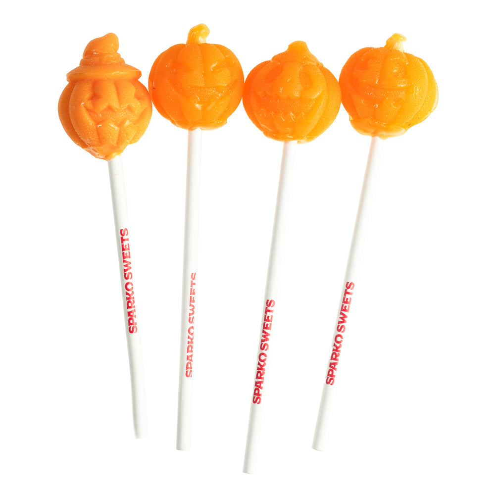 
            
                Load image into Gallery viewer, Jack-o-Lantern Pumpkin Lollipops
            
        
