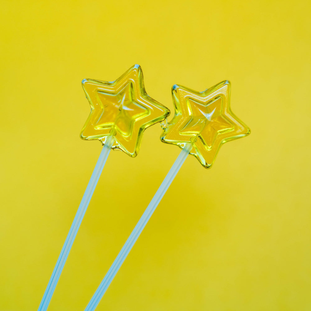 Sugar Free Star Twinkle Pops Lollipops (120 Pieces) - Sparko Sweets