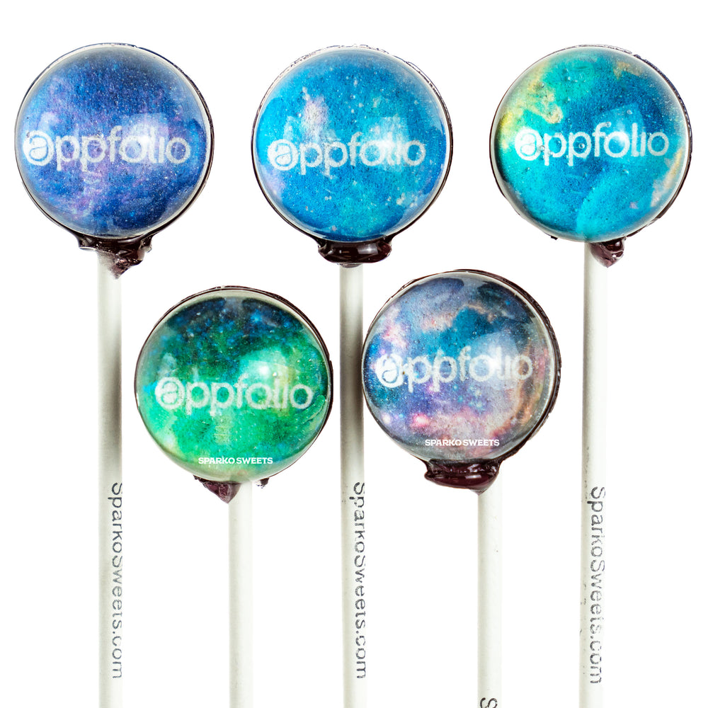 
            
                Load image into Gallery viewer, Custom Galaxy Lollipops - Colorful Variety - Sparko Sweets
            
        