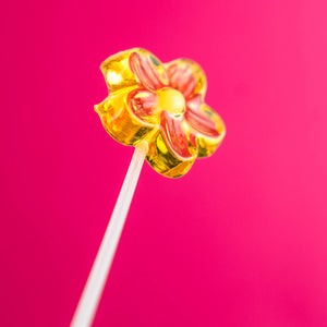 Daisy Twinkle Pops Lollipops (120 Pieces) - Sparko Sweets
