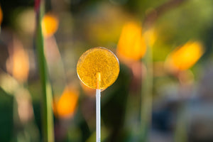 
            
                Load image into Gallery viewer, Honey Sesame Lollipops (8 Pieces) - Sparko Sweets
            
        