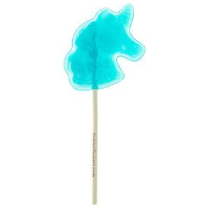 
            
                Load image into Gallery viewer, Baby Blue Unicorn Lollipops - Blue Raspberry (24 Pieces) - Sparko Sweets
            
        