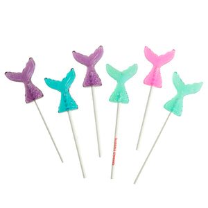 Mermaid Tail Lollipops by Sparko Sweets