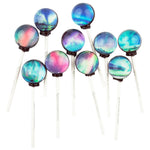 Sugar Free Galaxy Lollipops Aurora Designs - Sparko Sweets