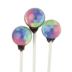 Pixelated Rainbow Lollipops (10 Pieces) - Sparko Sweets