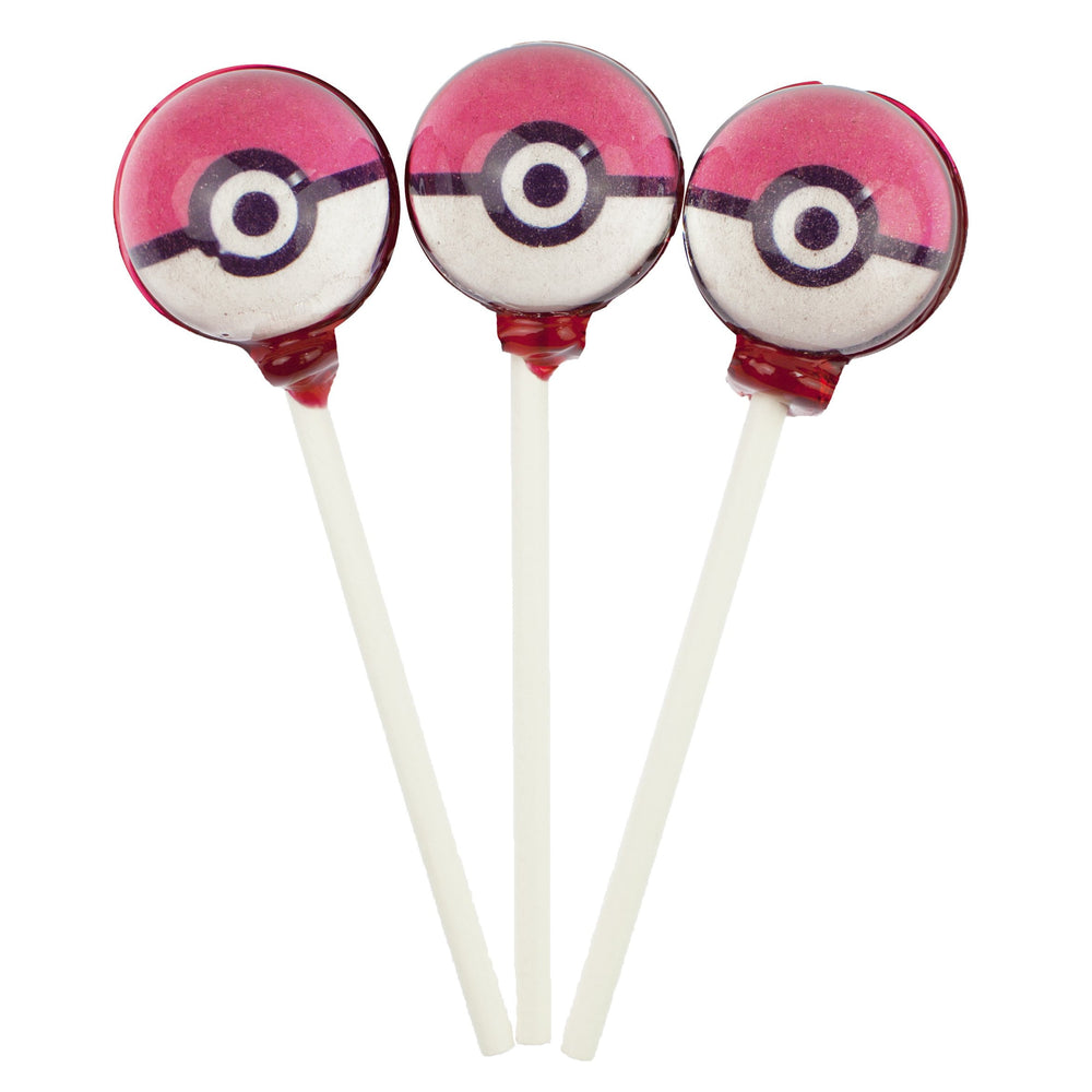 
            
                Load image into Gallery viewer, Pokemon Lollipops - Pokeball (10 Pieces) - Sparko Sweets
            
        