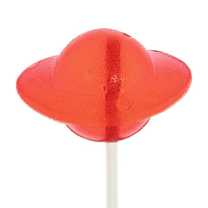 
            
                Load image into Gallery viewer, Red UFO Lollipops Cherry Flavor (24 Pieces) - Sparko Sweets
            
        