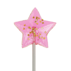 
            
                Load image into Gallery viewer, Starry Pink Star Lollipops - Watermelon (24 Pieces) - Sparko Sweets
            
        