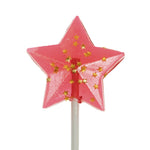 Starry Red Star Lollipops - Cherry (24 Pieces) - Sparko Sweets