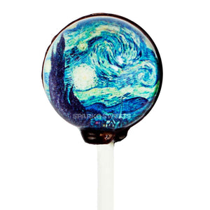 Starry Night Picture Lollipops (10 Pieces) - Sparko Sweets