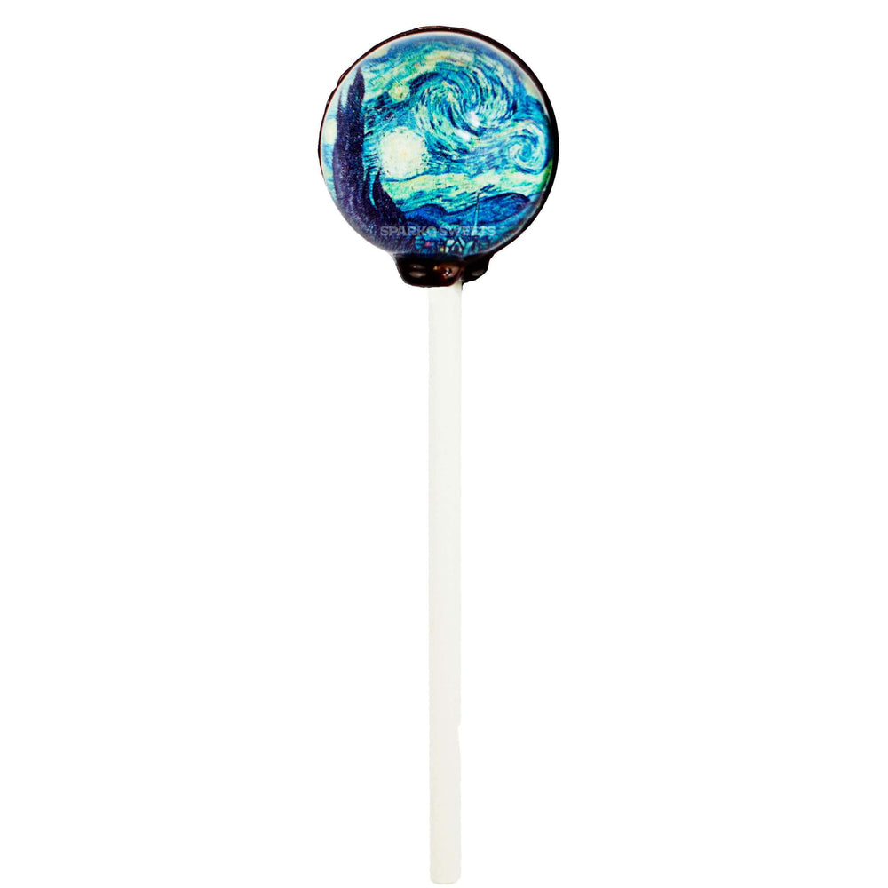Starry Night Picture Lollipops (10 Pieces) - Sparko Sweets