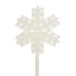 Frosty White Snowflakes Lollipops - Horchata (24 Pieces) - Sparko Sweets